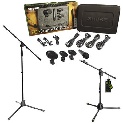 Shure PGA DrumKit 4 + 2 Pieds