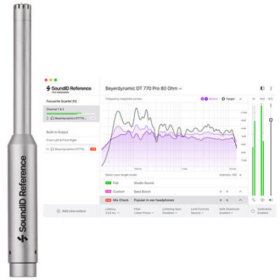 Sonarworks SoundID Rerefence Speakers et HP + mic