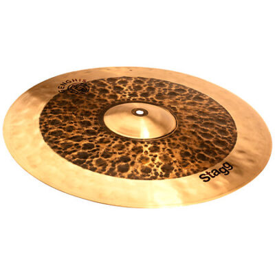 Stagg GENG-CM19D – Cymbale Genghis Duo Medium Crash 19″