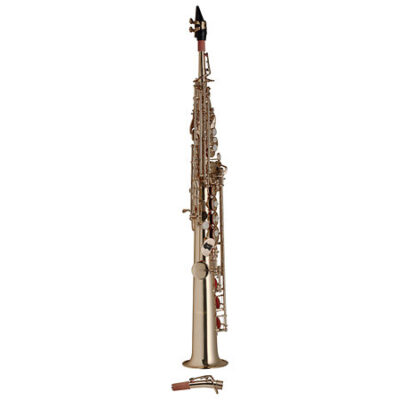 Stagg WS-SS225S – Saxophone en Sib à bocaux droit et courbe