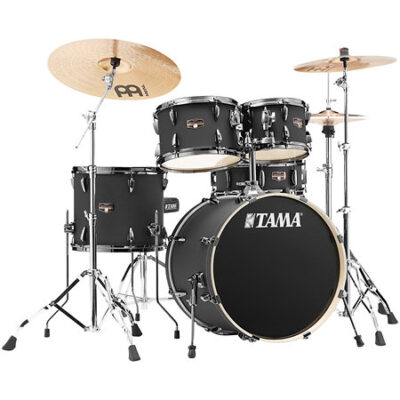Tama IP50H6WBN-BOB Imperialstar Kit 5 Fûts 20″ + Hardware + Cymbales Blacked Out Black
