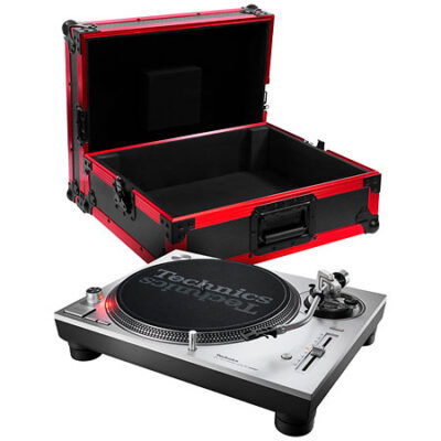 Technics Pack SL 1200 MK7 EG Silver + Flight case Elite