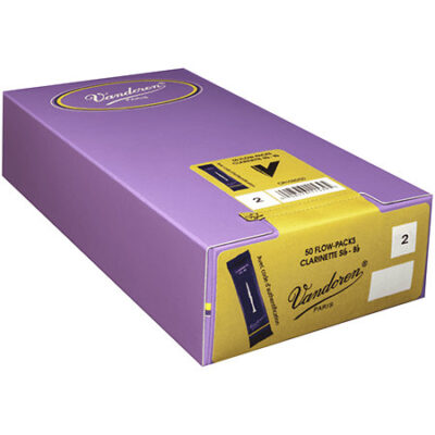 Vandoren CR102-50 Anches Clarinette Sib Force 2 Boîte de 50