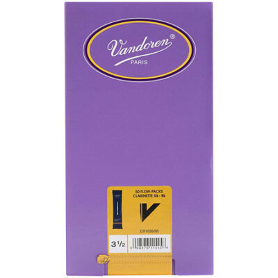 Vandoren CR1035-50 Anches Clarinette Sib Force 3,5 Boîte de 50