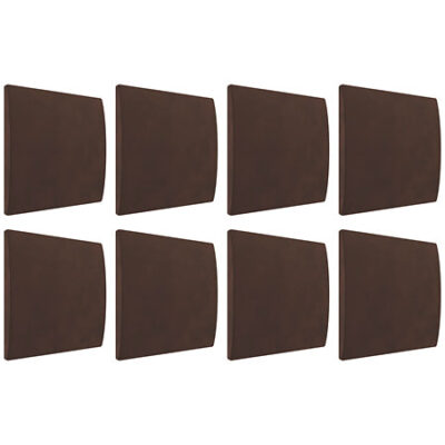 Vicoustic B00549 Cinema Round Premium Brown (lot de 8)