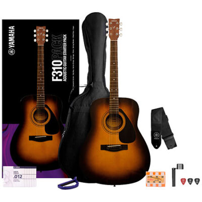 Yamaha Pack F310PII Tobacco Brown Sunburst + Accessoires