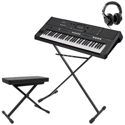 Yamaha Pack PSR-E583 + Stand + Banquette + Casque