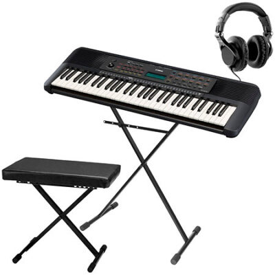 Yamaha PSR-E273 + Casque + Stand + Banquette