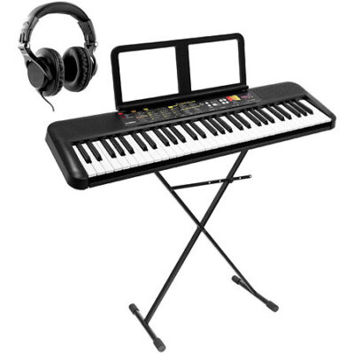 Yamaha PSR-F52 + casque + stand