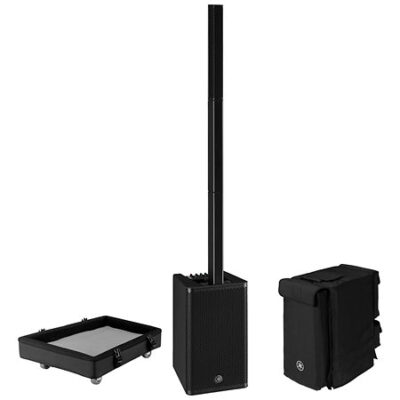 Yamaha Stagepas 1K MKII + Cover + Chariot
