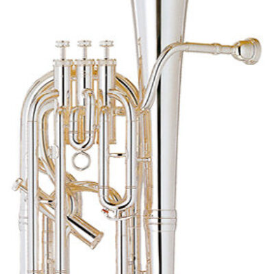 Yamaha YBH 621 S II Saxhorn Baryton, 4 pistons, Argenté