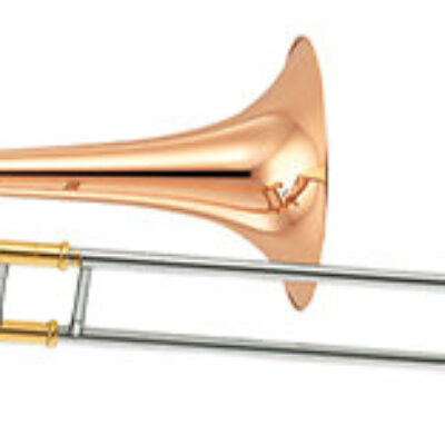 Yamaha YBL 421 GE Trombone Basse Sib/Fa, Pavillon Cuivre Rose