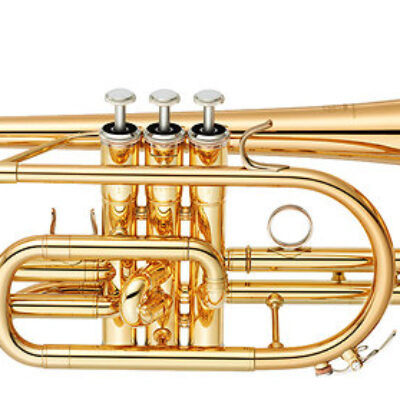 Yamaha YCR 4330 G II Cornet en Sib, Pavillon cuivre rose, Verni