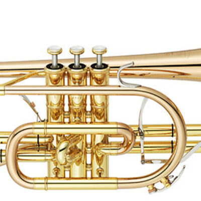 Yamaha YCR8335 G II Cornet en Sib , Pavillon cuivre rose, Verni, Série Néo