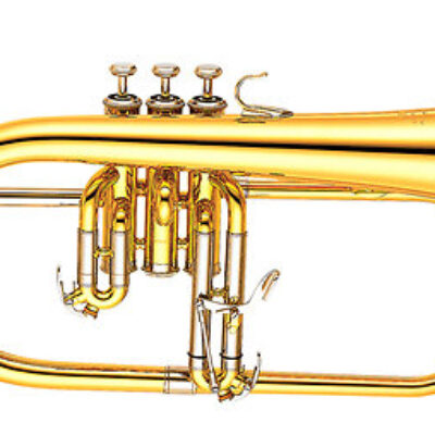 Yamaha YFH 631 G Bugle Verni Pavillon Cuivre Rose