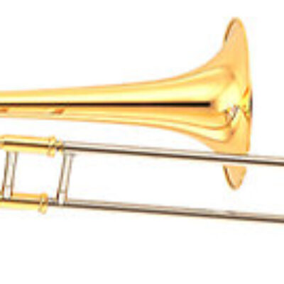 Yamaha YSL 354 ECN Trombone Ténor Simple, Petite Perce, Verni