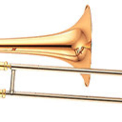 Yamaha YSL 446 GE II Trombone Complet, Perce intermédiaire, Pavillon Cuivre Rose