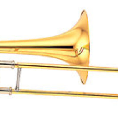 Yamaha YSL 610 Trombone Ténor Simple, Grosse perce, Verni