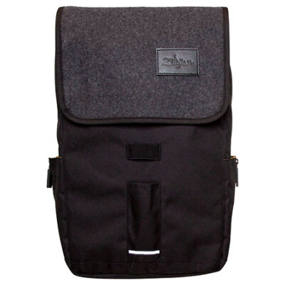 Zildjian T9001 Gray Flap Black Laptop Backpack