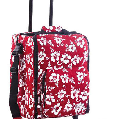 Zomo CD Trolley Premium Flower Red