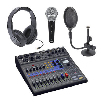 Zoom L-8 Podcast Bundle